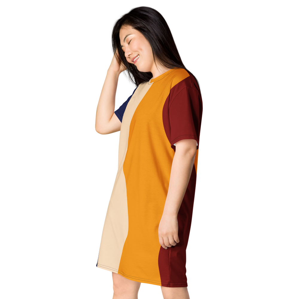 Different Lines | T-Shirt Dress