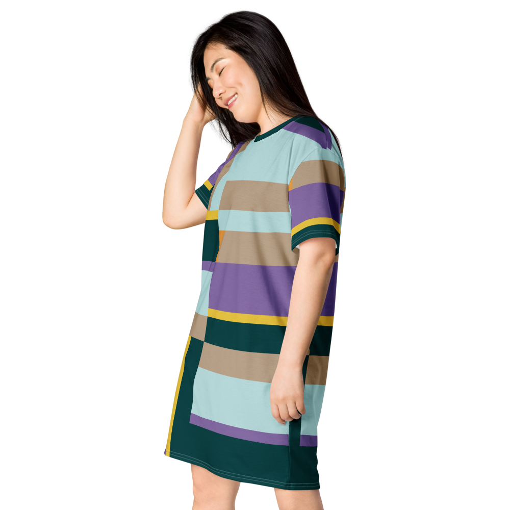 Fresh Stripe | T-Shirt Dress