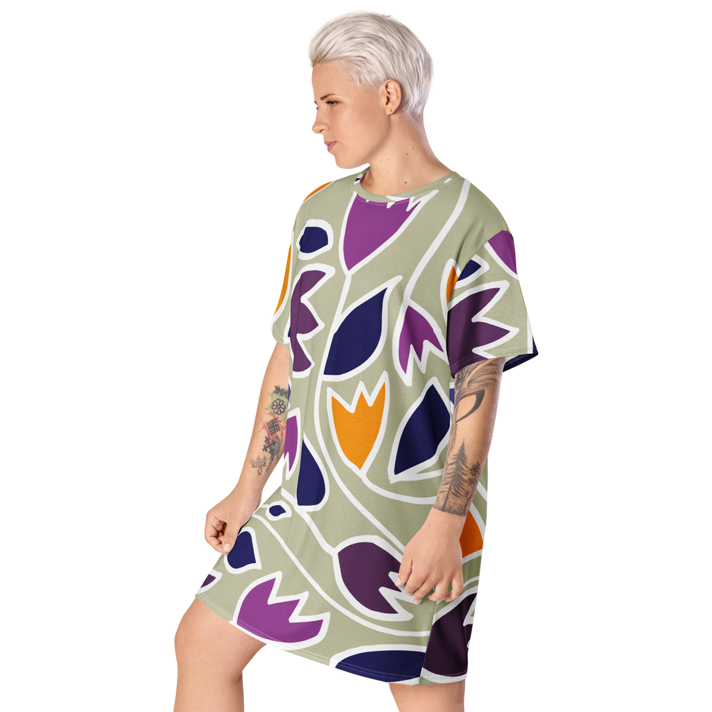 Flower Magic | T-shirt dress