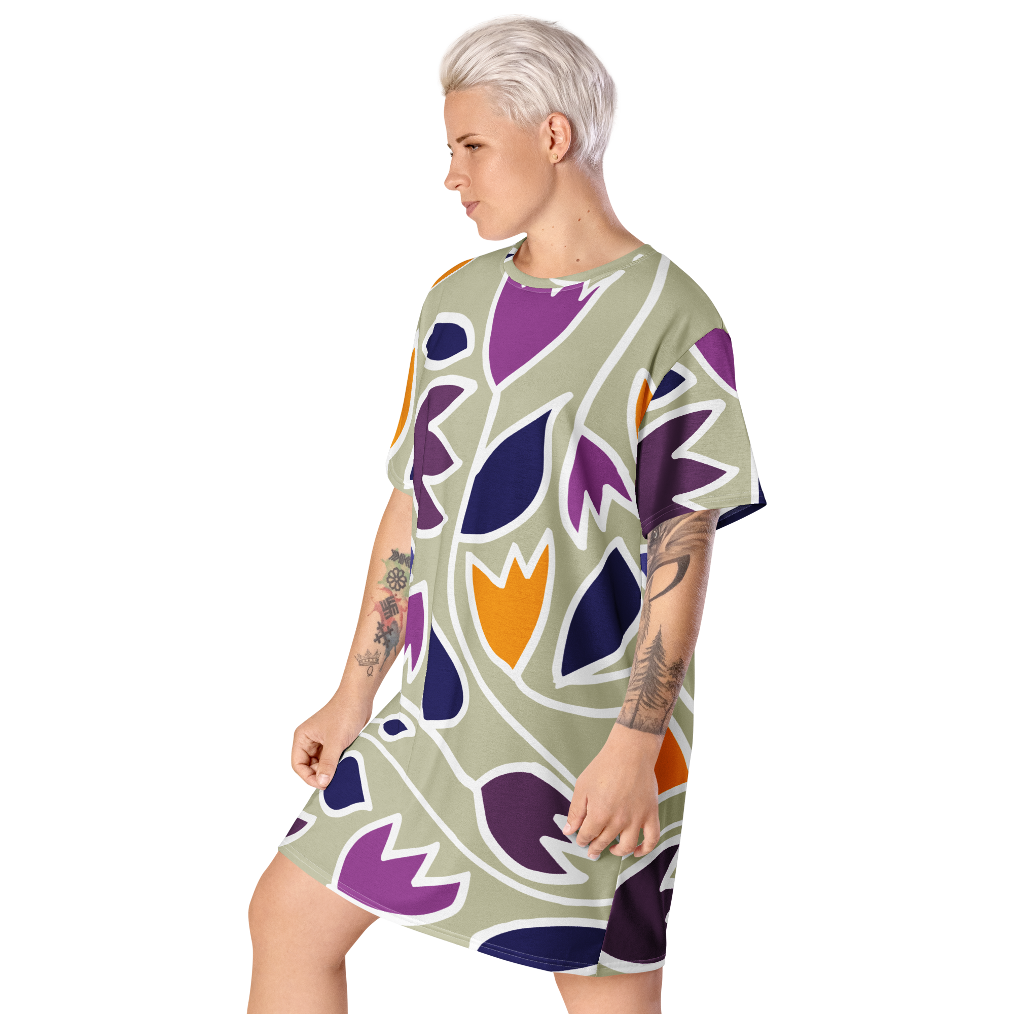 Flower Magic | T-shirt dress