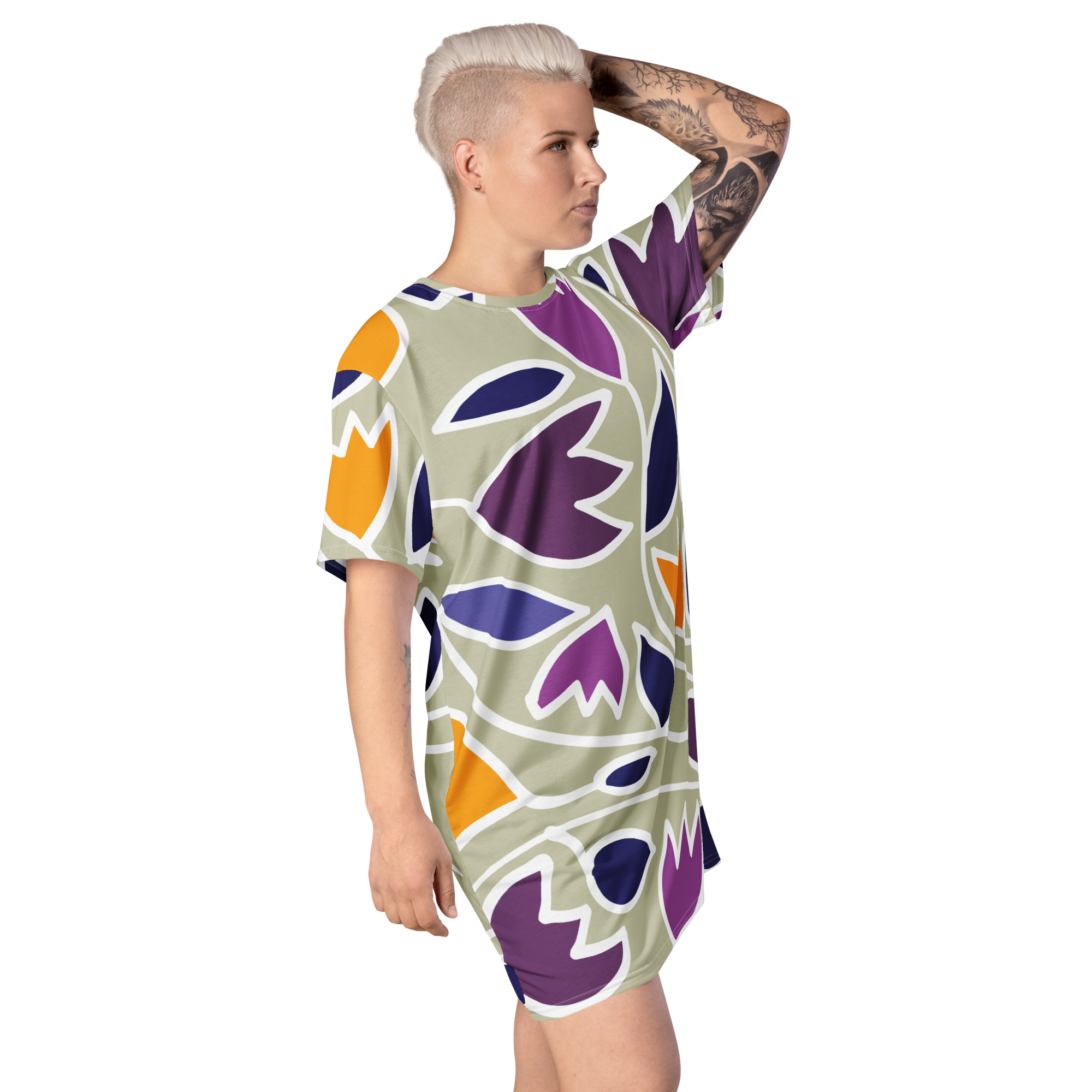 Flower Magic | T-shirt dress