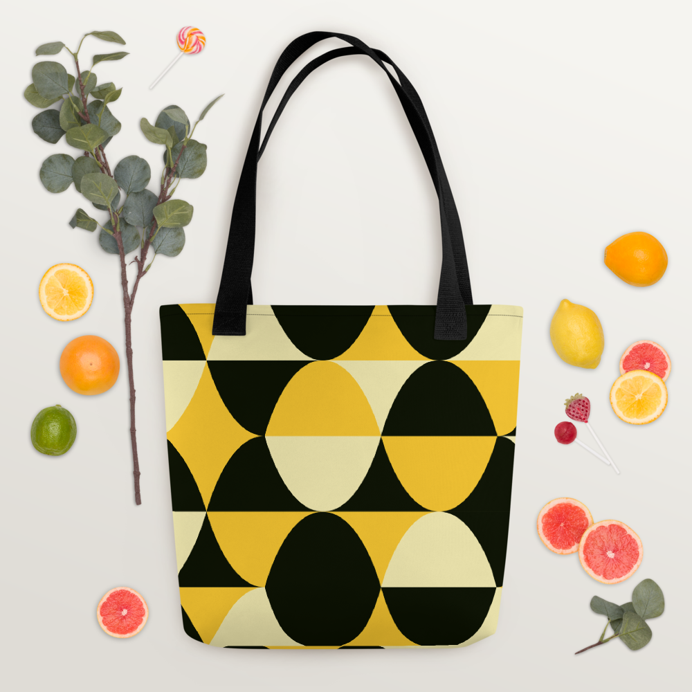 Yellow and Black Eggs | Tote Bag
