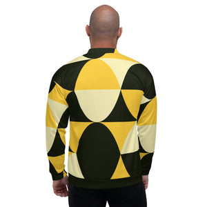 Yellow and Black Eggs | Bomber Jacket