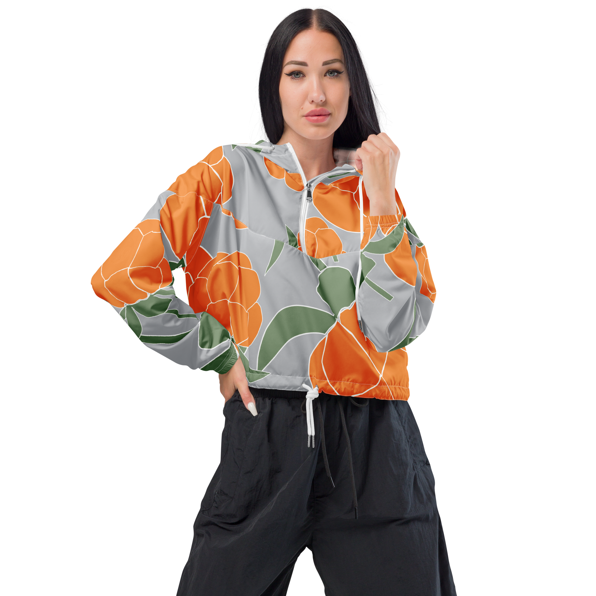 Lakka Ornament | Women’s cropped windbreaker