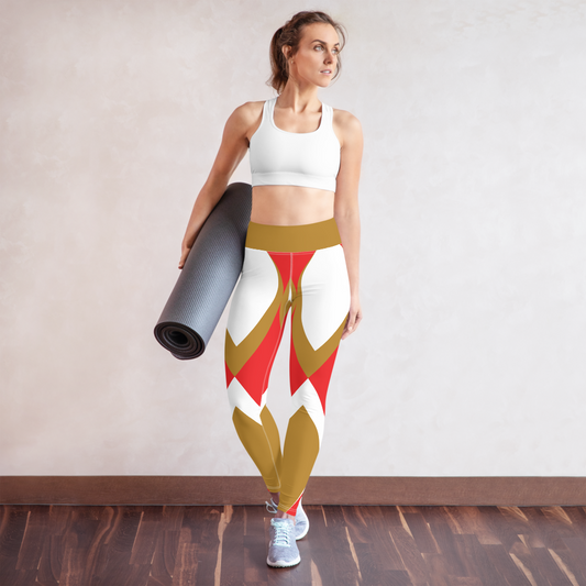 Golden Eye Christmas | Yoga Leggings