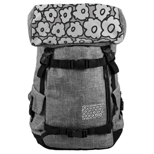 Happy White Flowers | Penryn Backpack