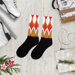 Golden Eye Christmas | Socks