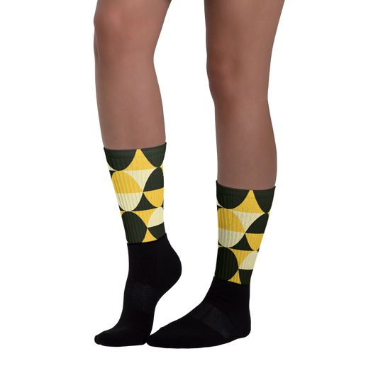 Yellow and Black Eggs | Socks