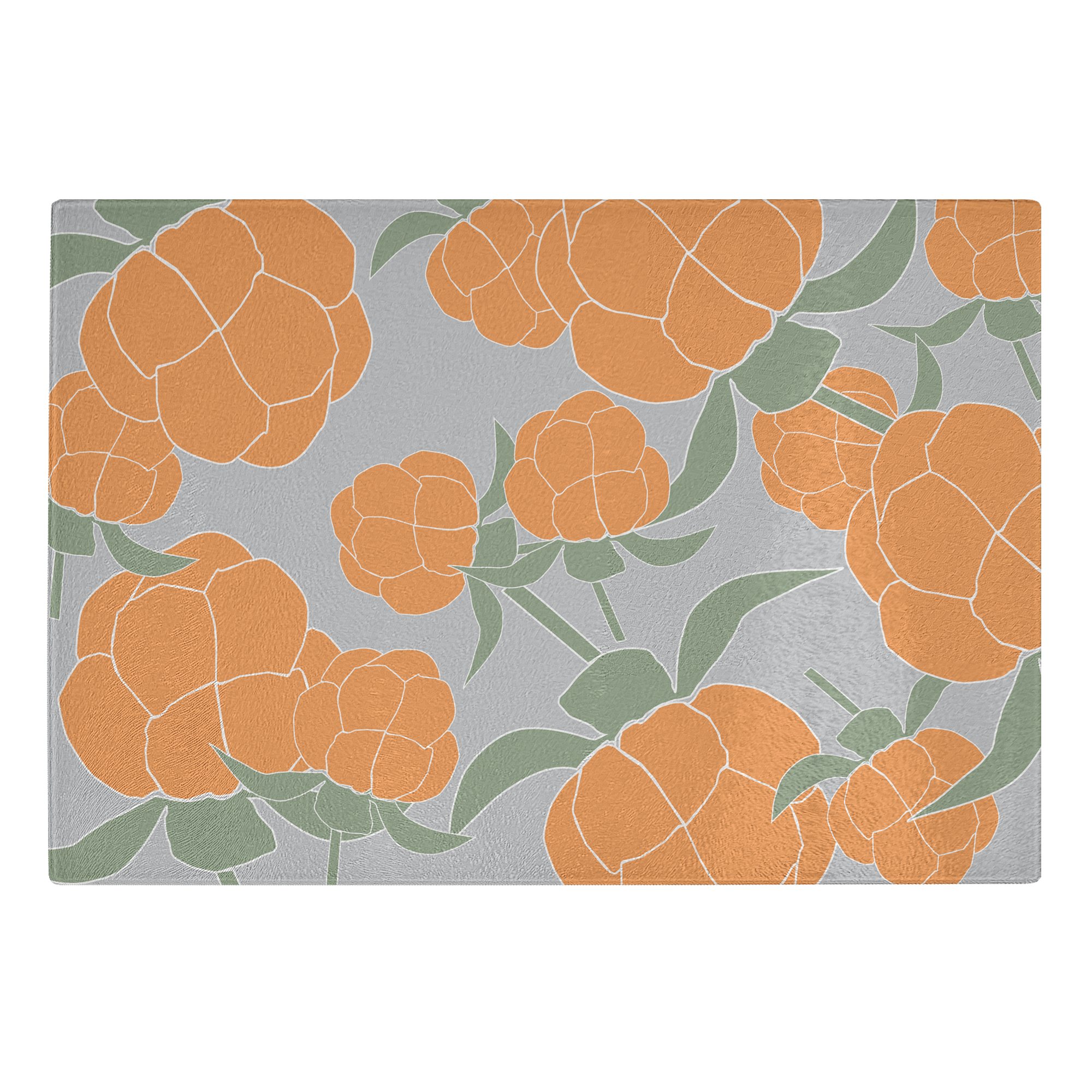 Lakka Ornament | Glass Cutting Board