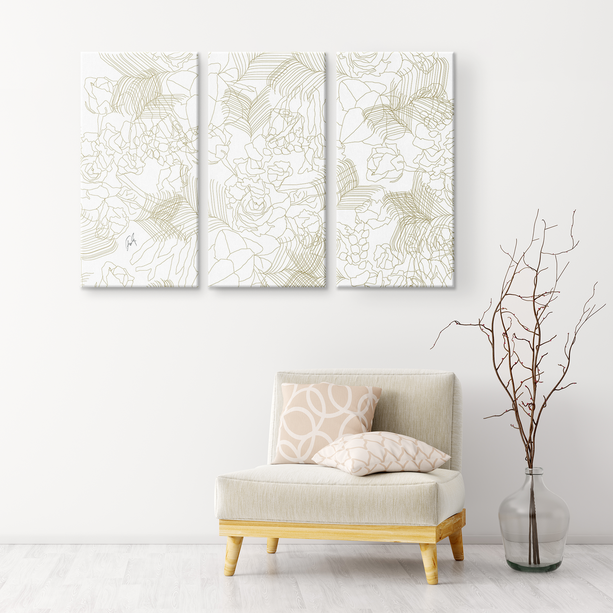 Luxuries | 3 Piece Canvas