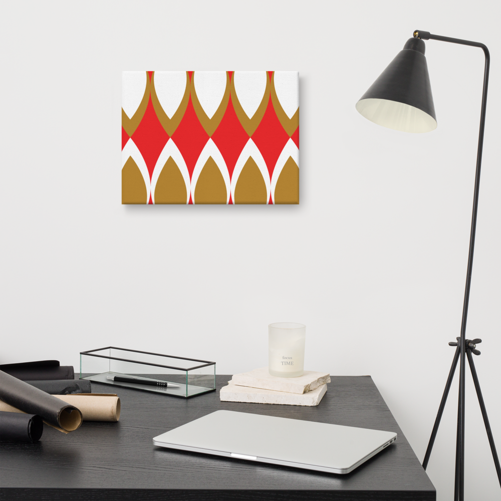 Golden Eye Christmas | Canvas