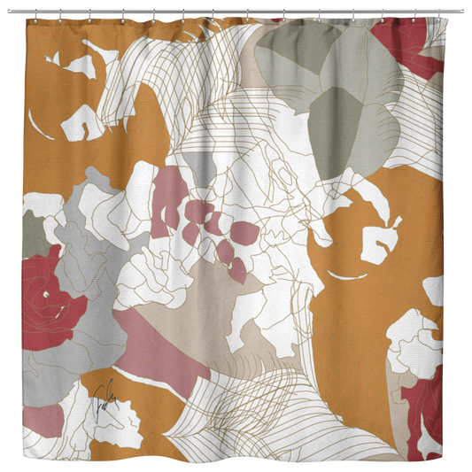 Second Spring | Cloth Shower Curtain