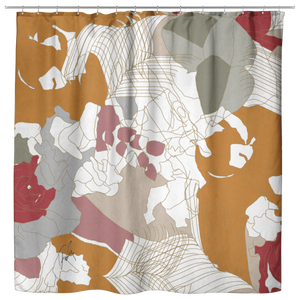 Second Spring | Cloth Shower Curtain