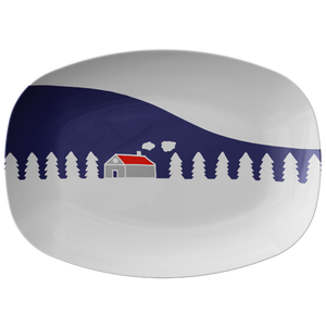 Home In White Forest | Platter