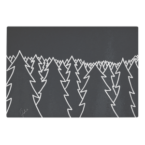 Dark Night | Glass Cutting Board