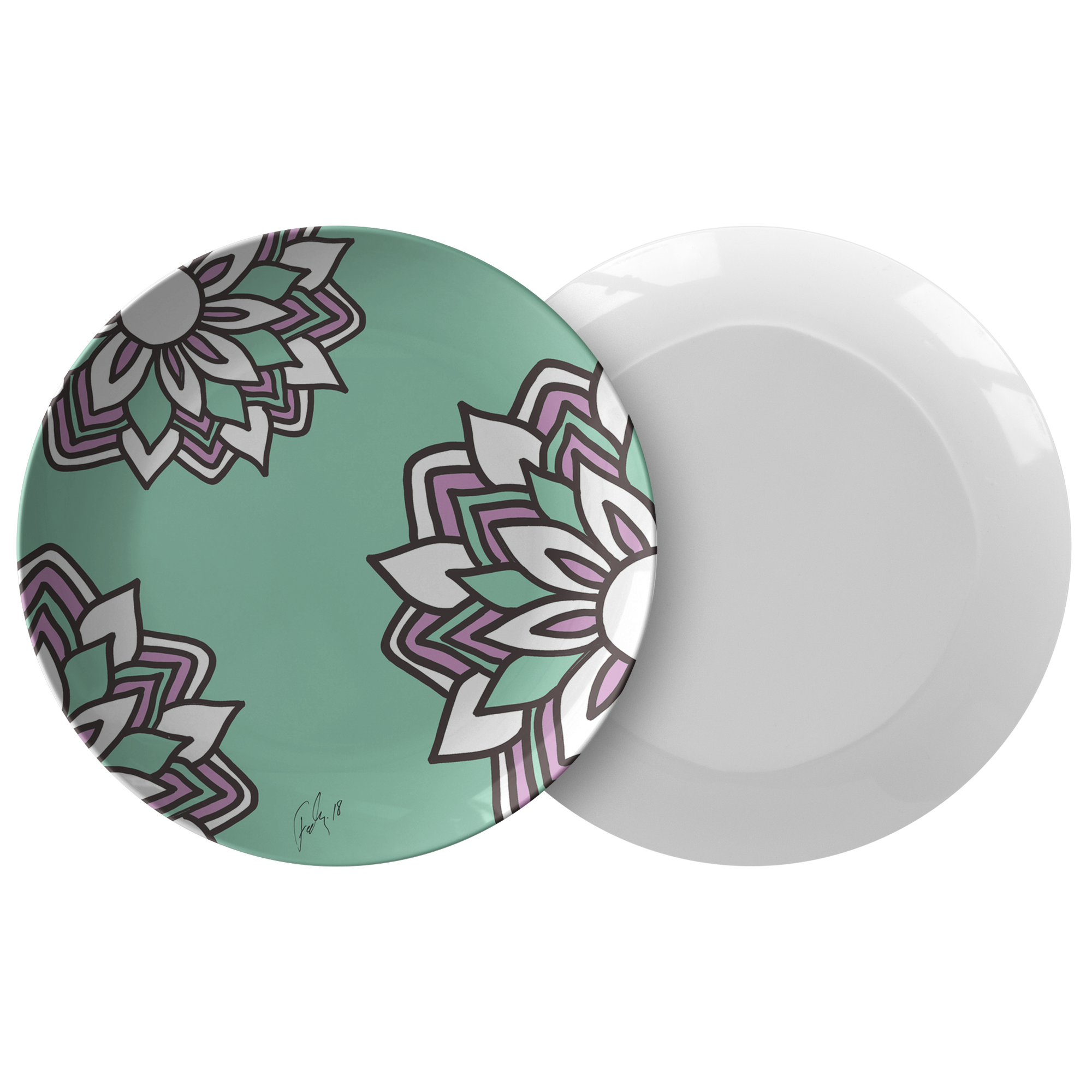 Smiling Flowers | Plate
