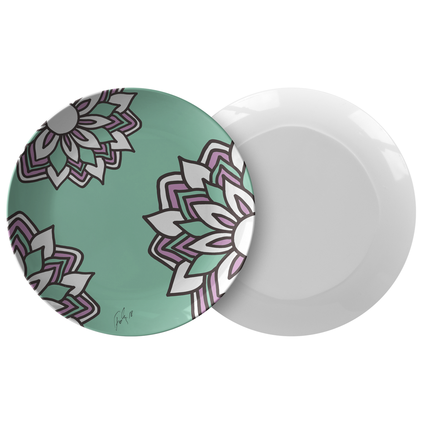 Smiling Flowers | Plate