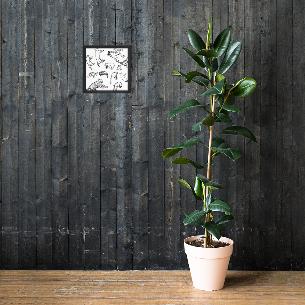 Animals | Framed Poster