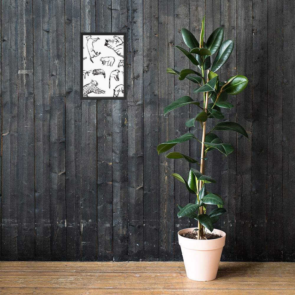 Animals | Framed Poster