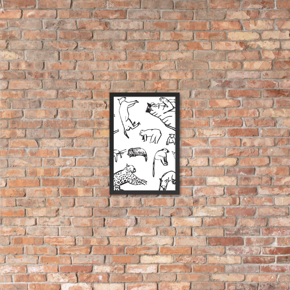Animals | Framed Poster