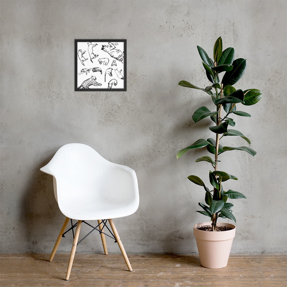 Animals | Framed Poster