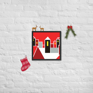 Christmas Town | Framed Poster