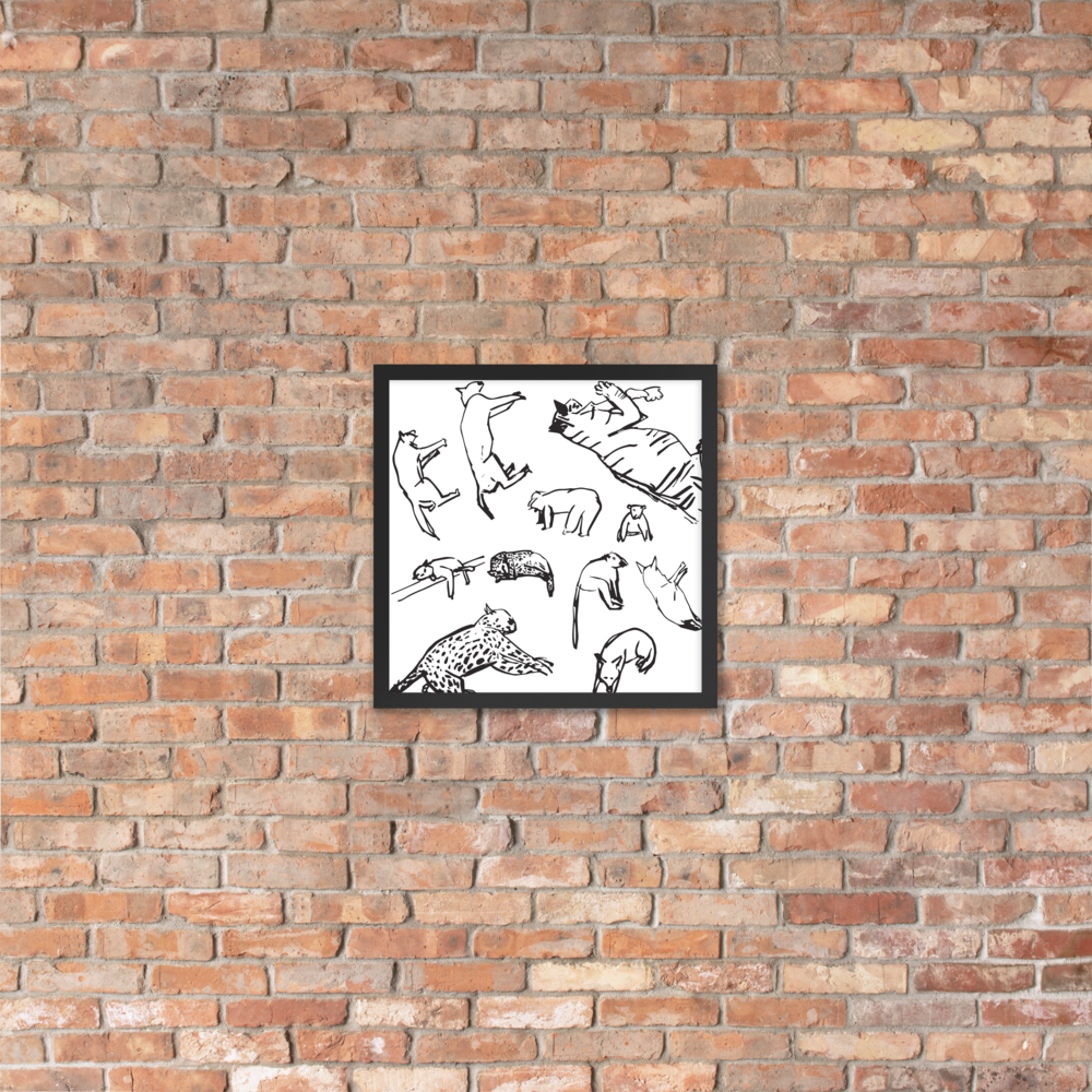 Animals | Framed Poster