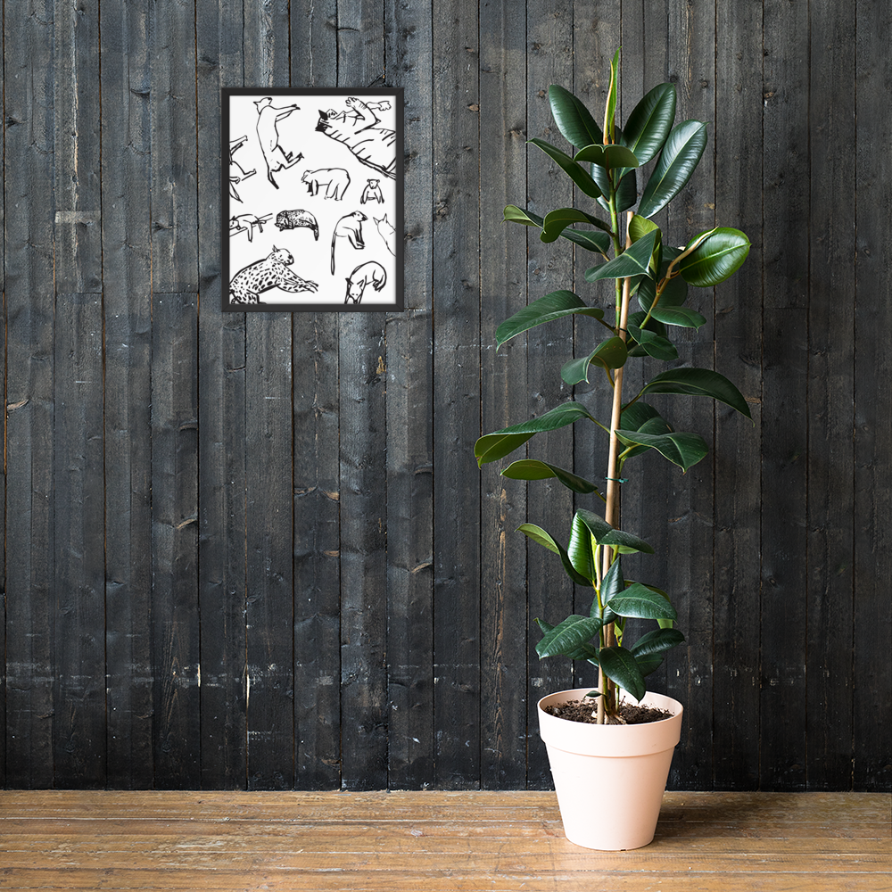 Animals | Framed Poster