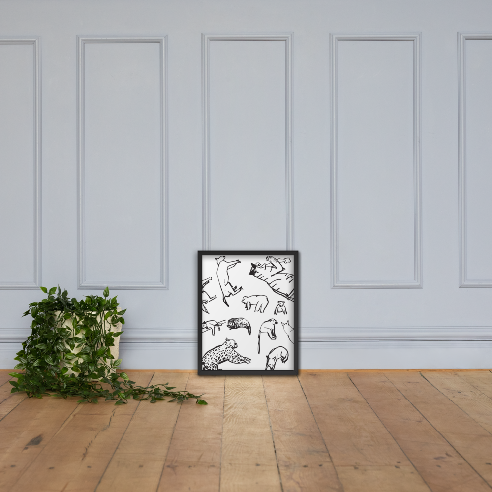 Animals | Framed Poster