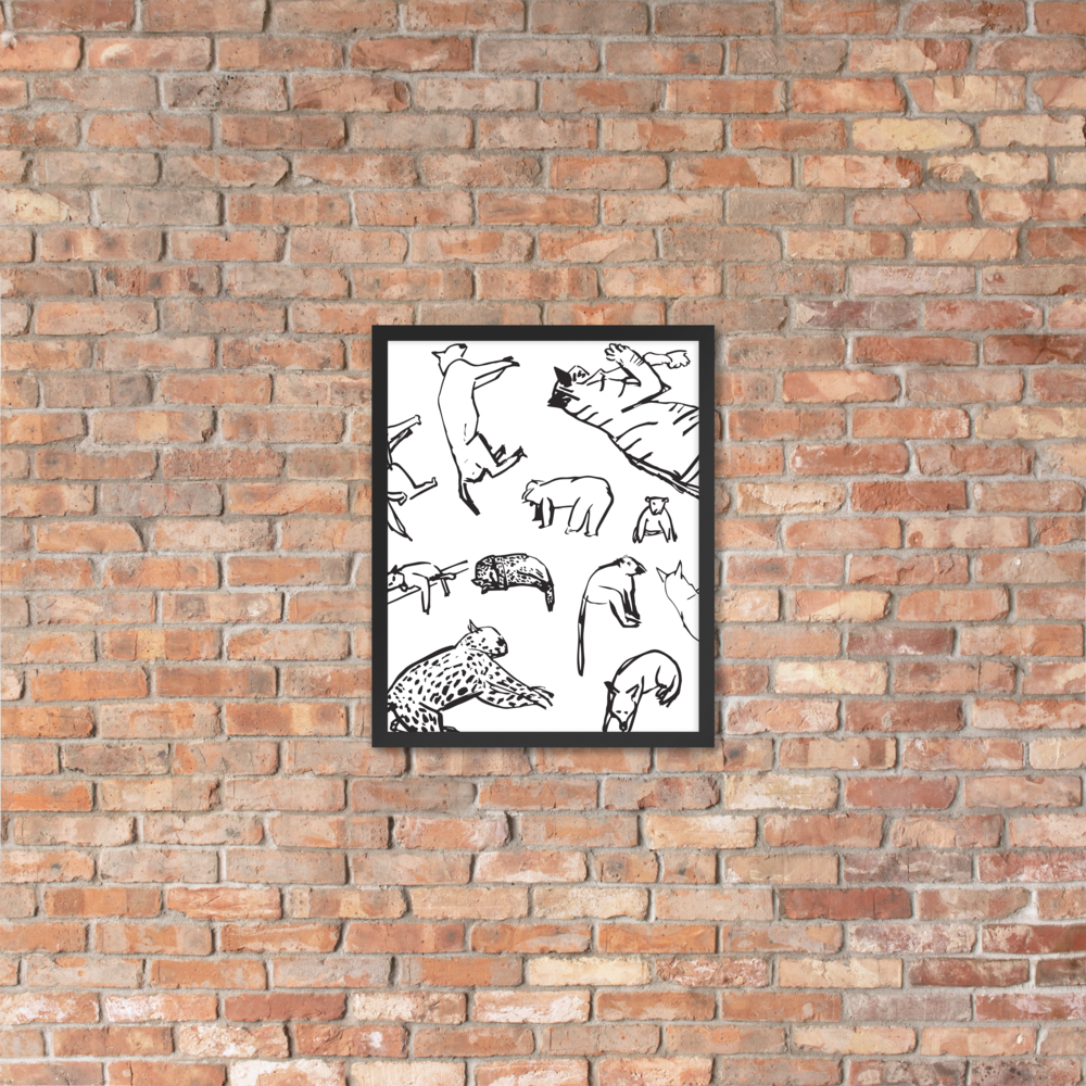 Animals | Framed Poster
