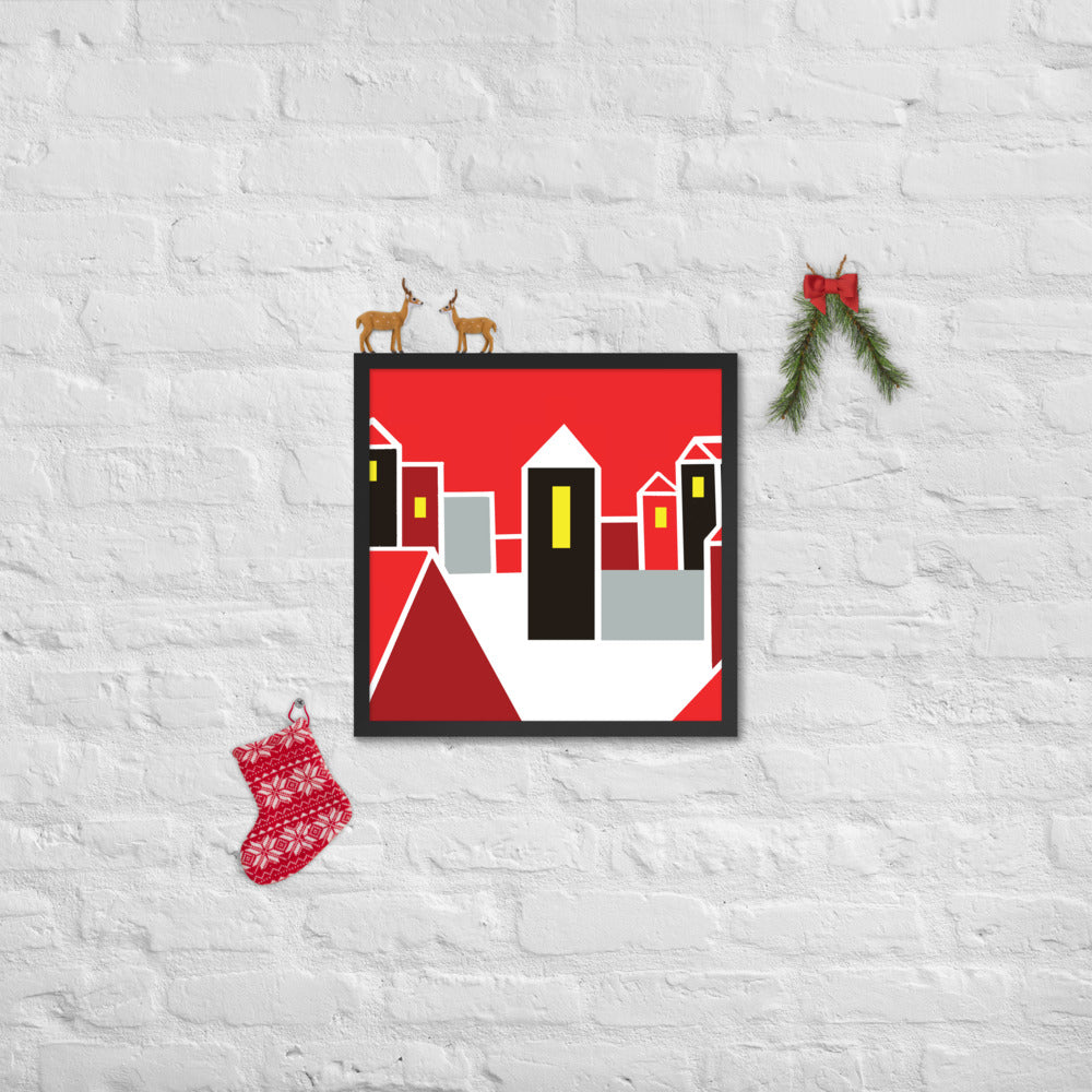 Christmas Town | Framed Poster
