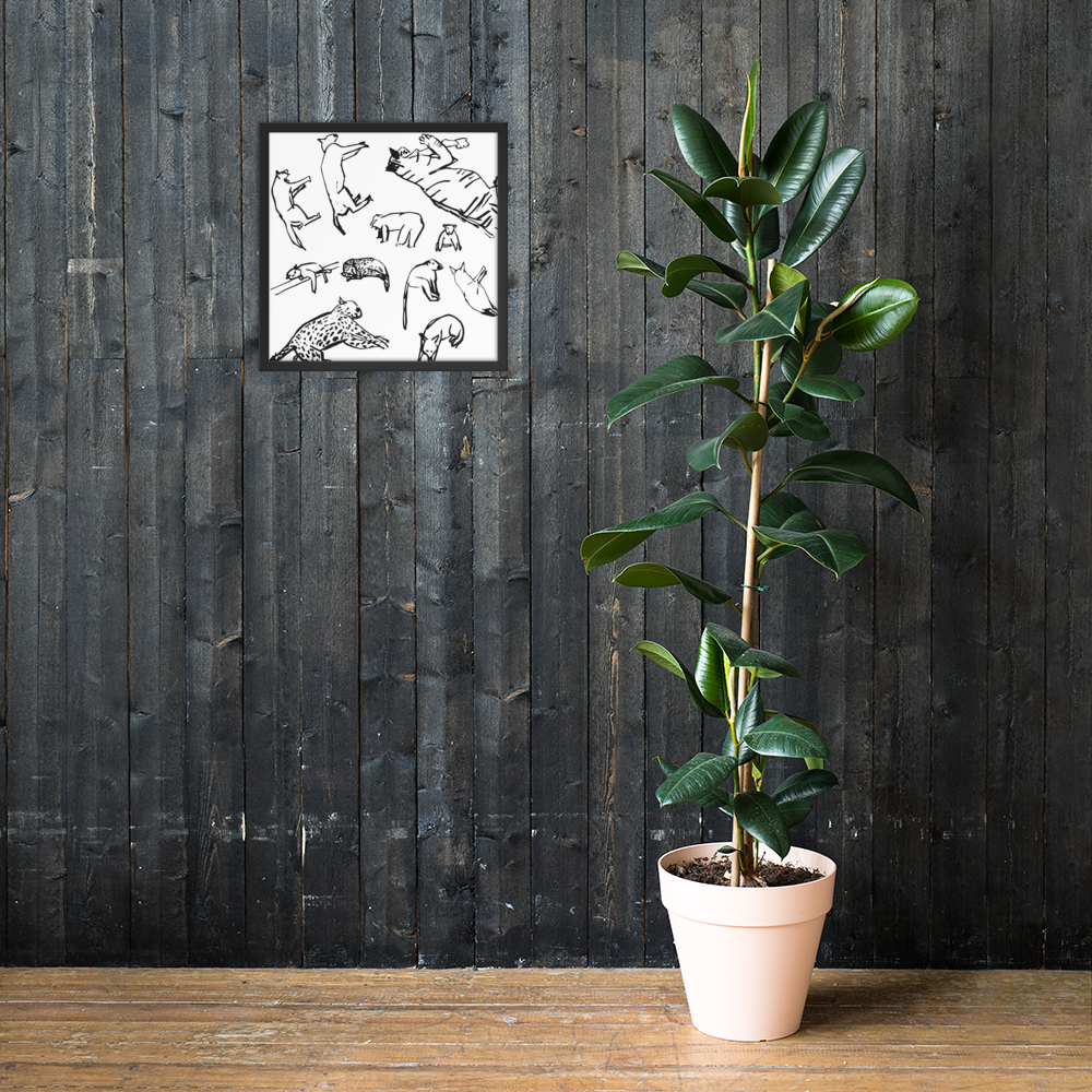 Animals | Framed Poster