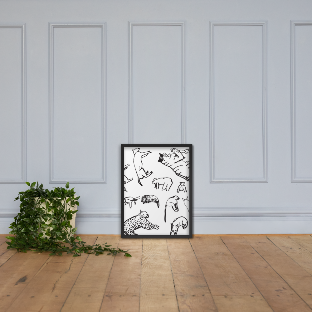 Animals | Framed Poster