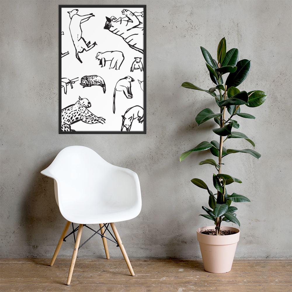 Animals | Framed Poster