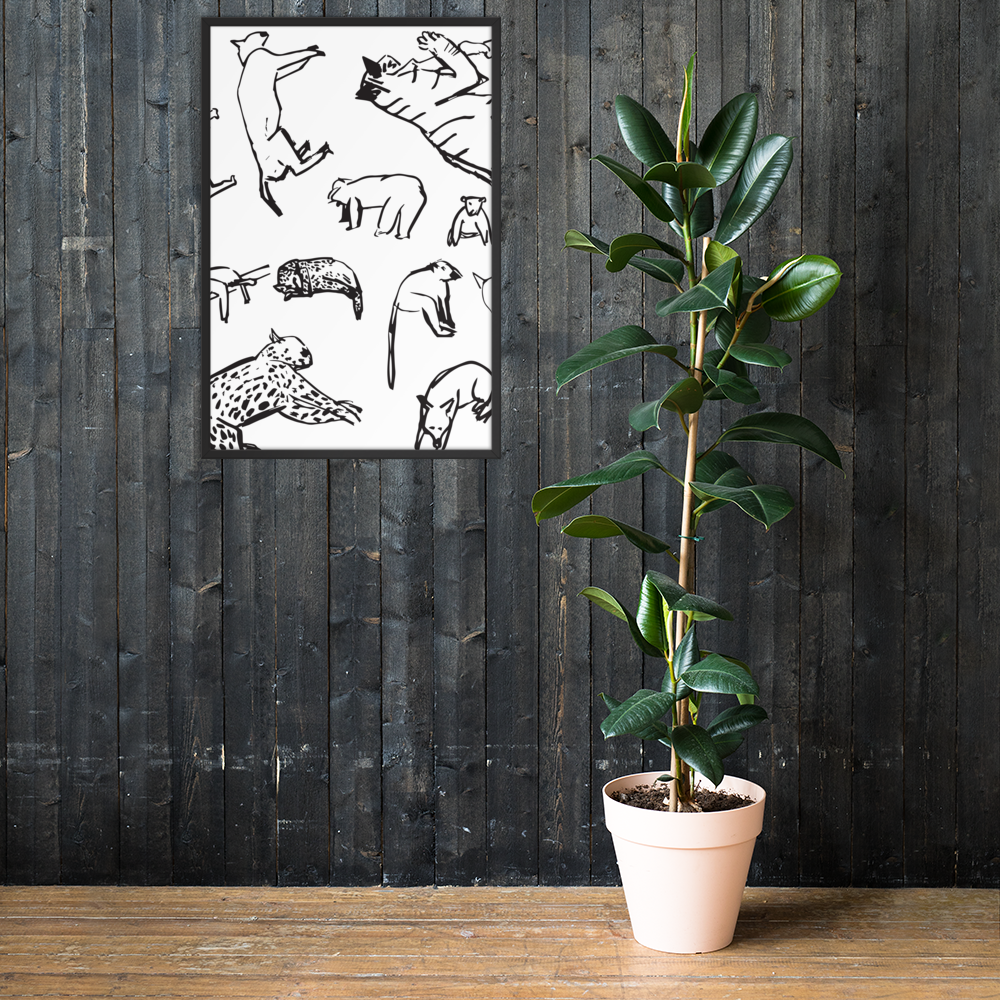 Animals | Framed Poster