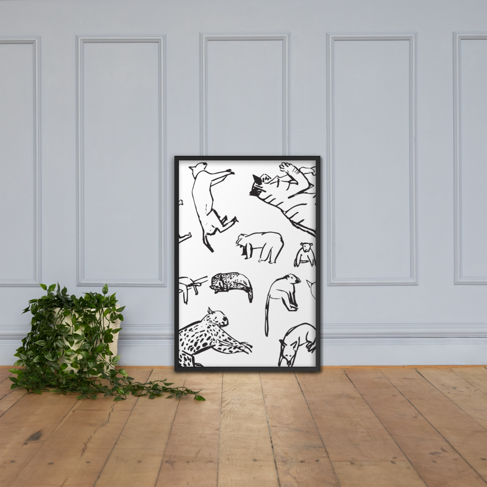 Animals | Framed Poster