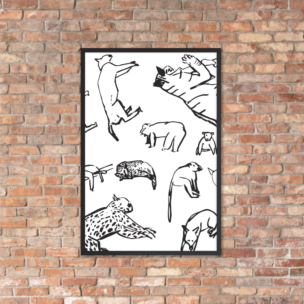 Animals | Framed Poster