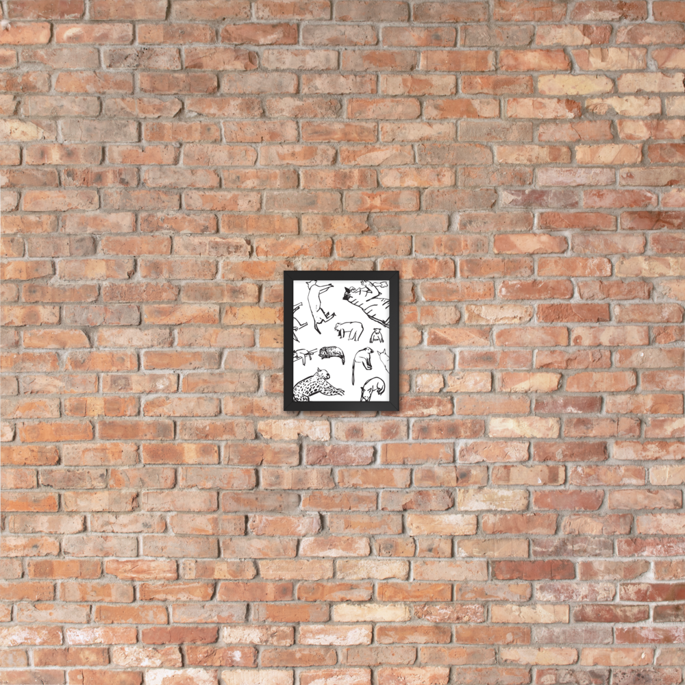 Animals | Framed Poster