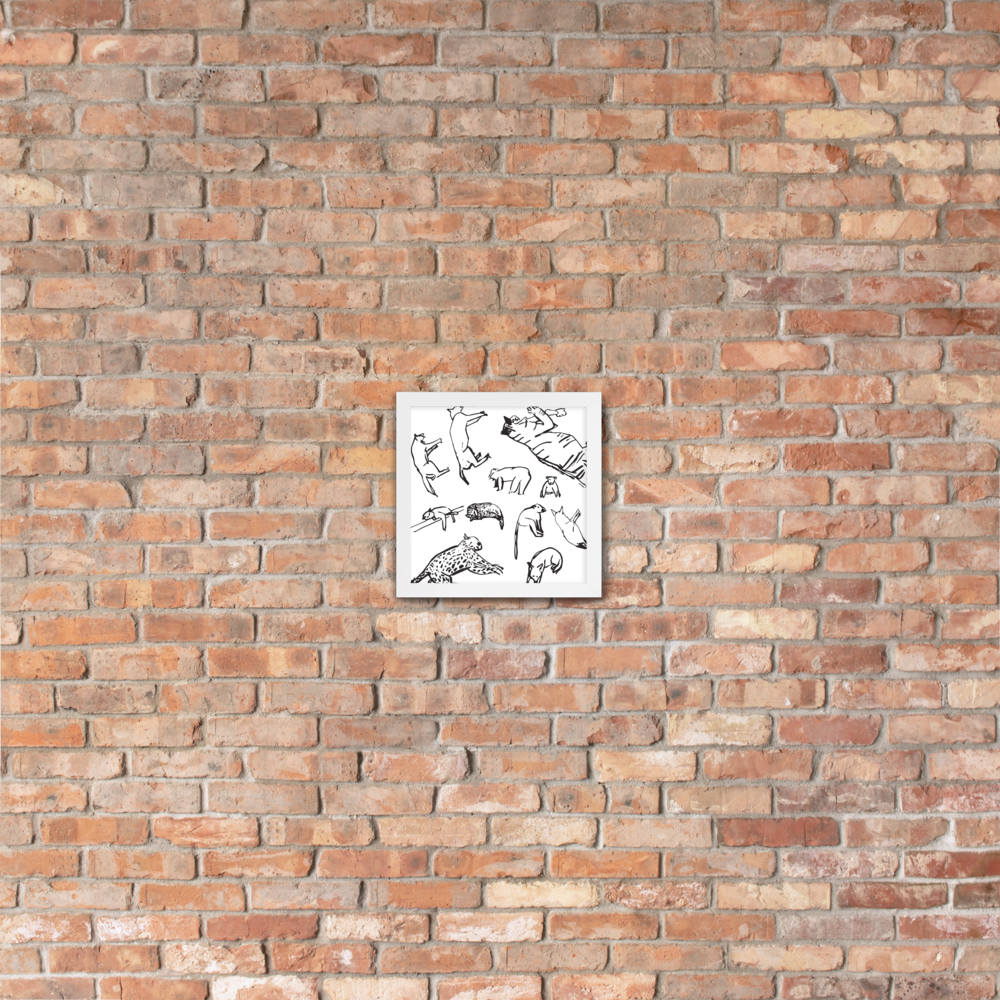 Animals | Framed Poster