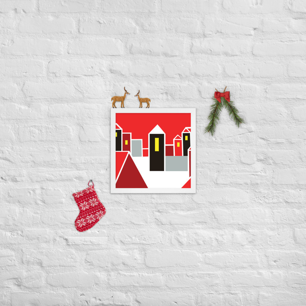 Christmas Town | Framed Poster