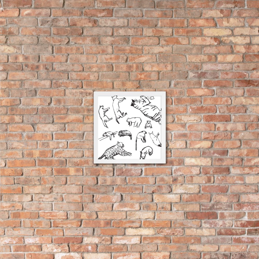 Animals | Framed Poster