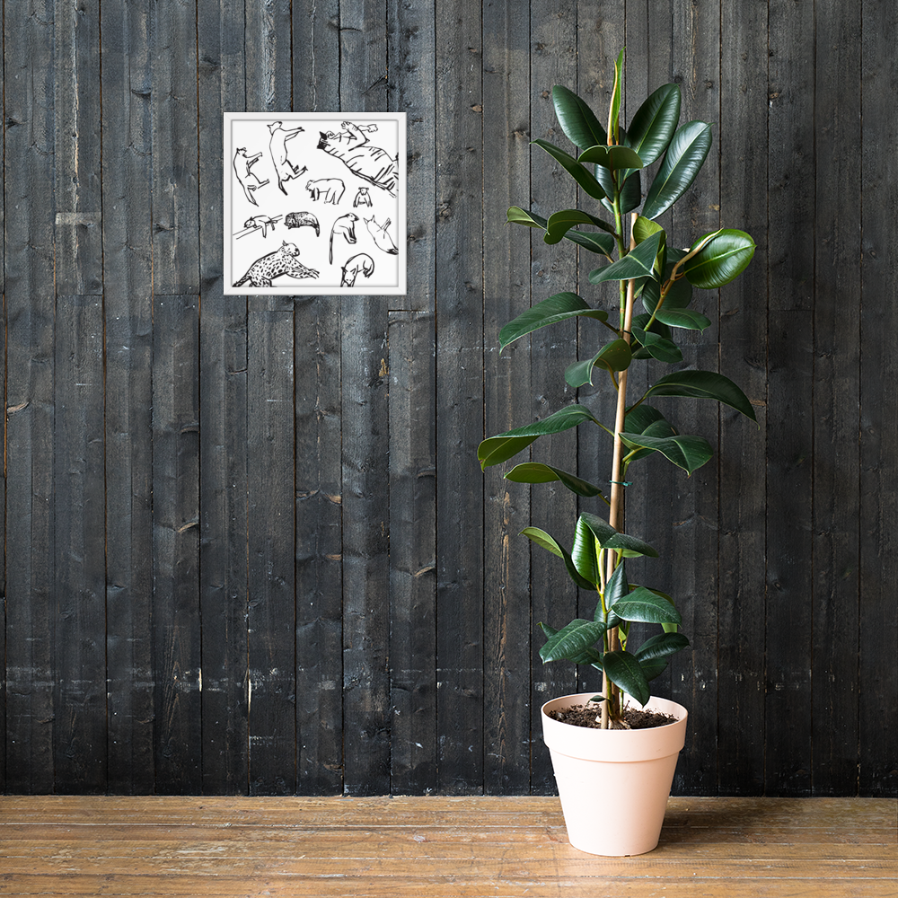 Animals | Framed Poster