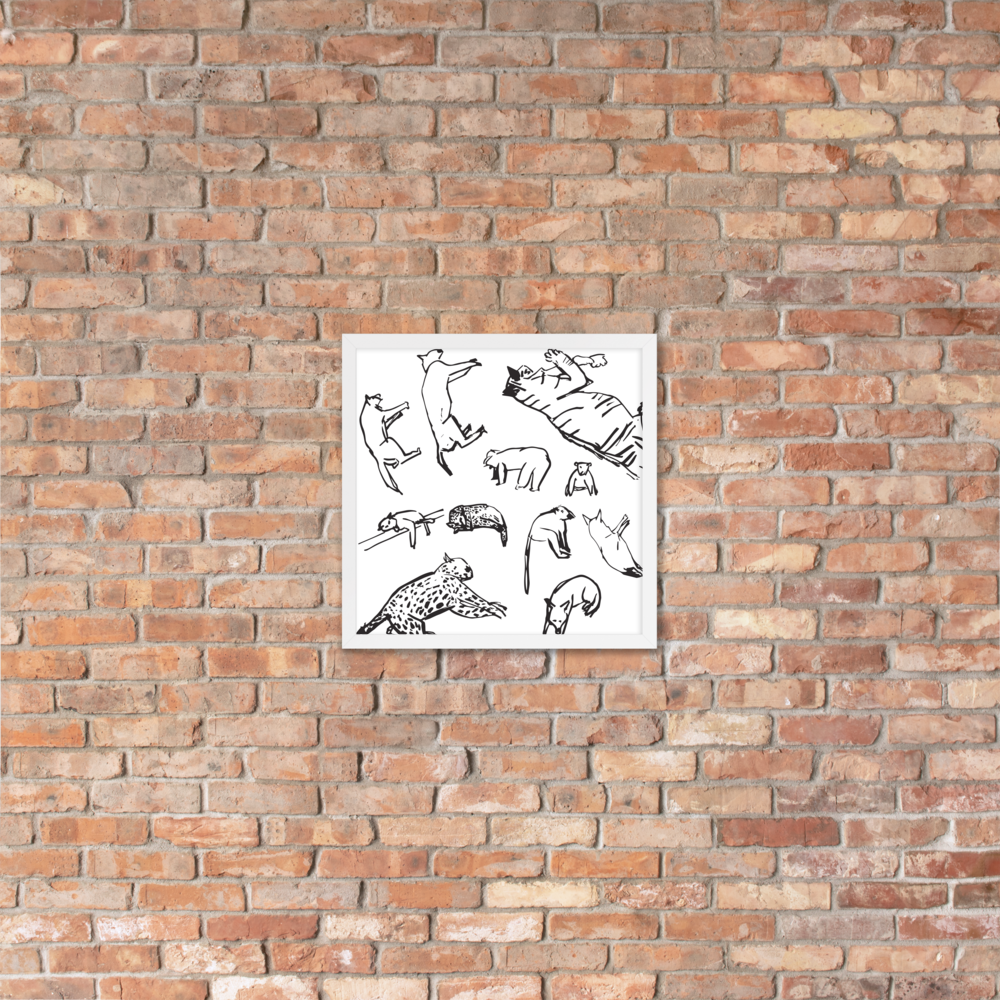 Animals | Framed Poster