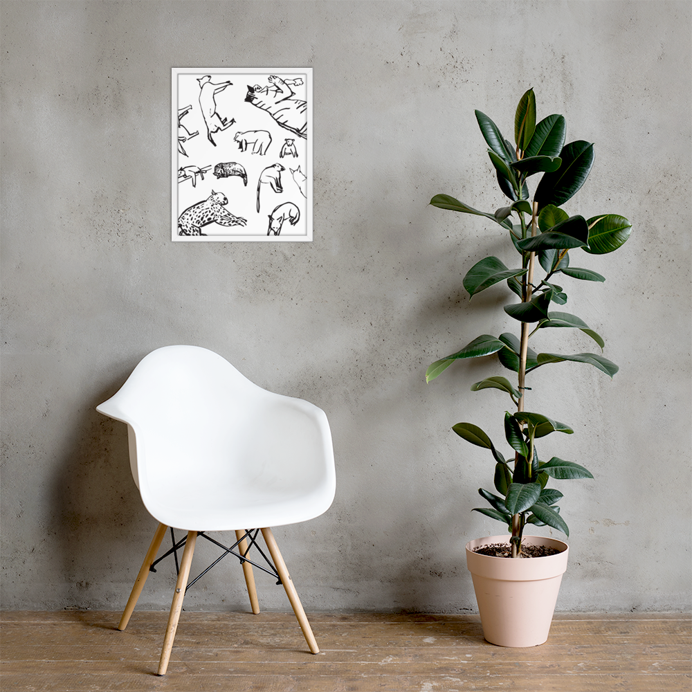 Animals | Framed Poster