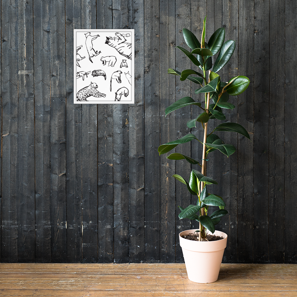 Animals | Framed Poster