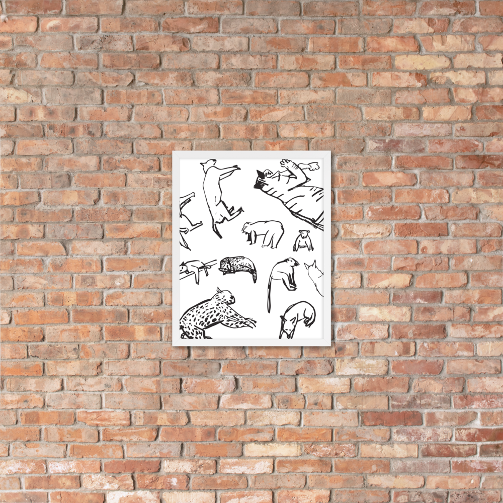 Animals | Framed Poster