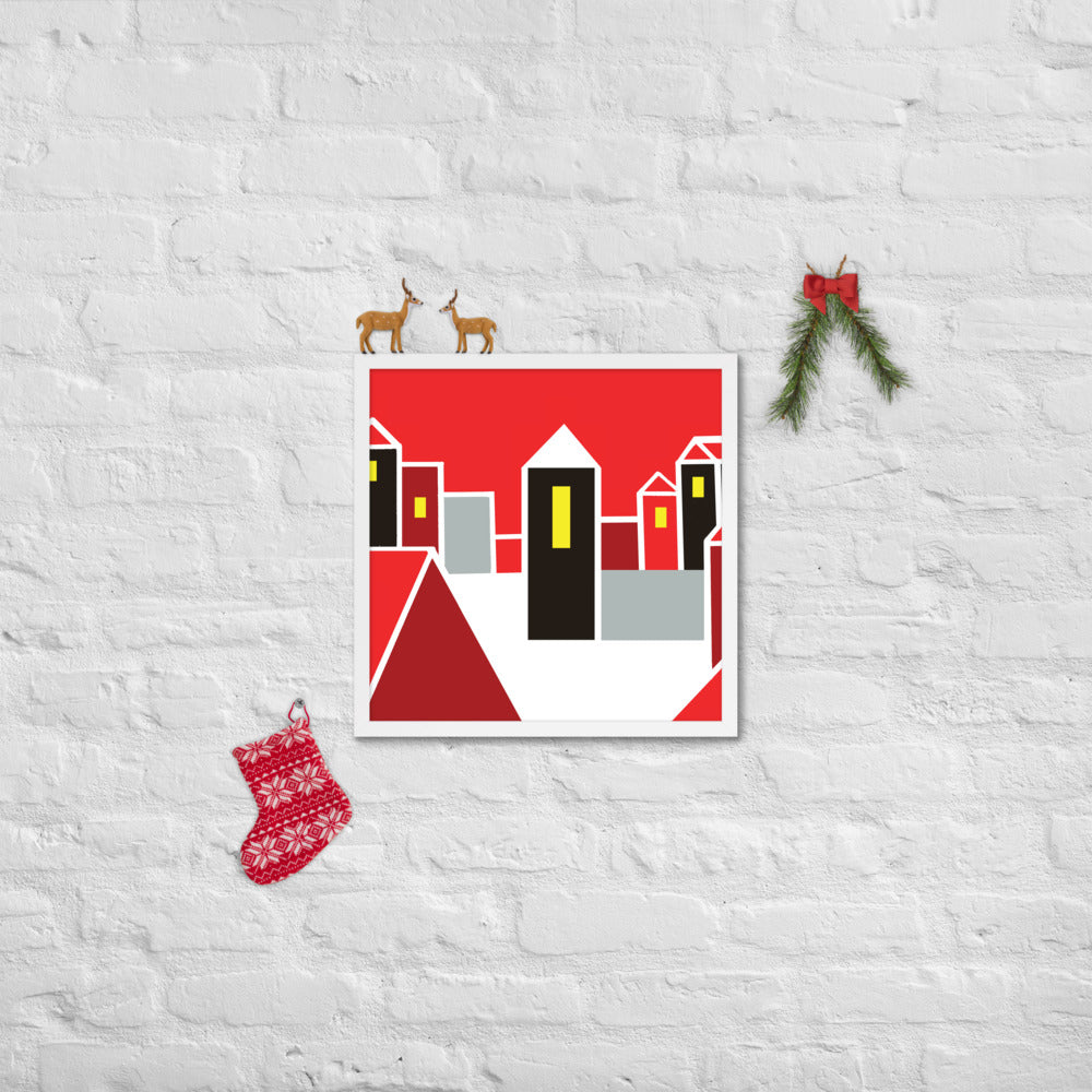 Christmas Town | Framed Poster