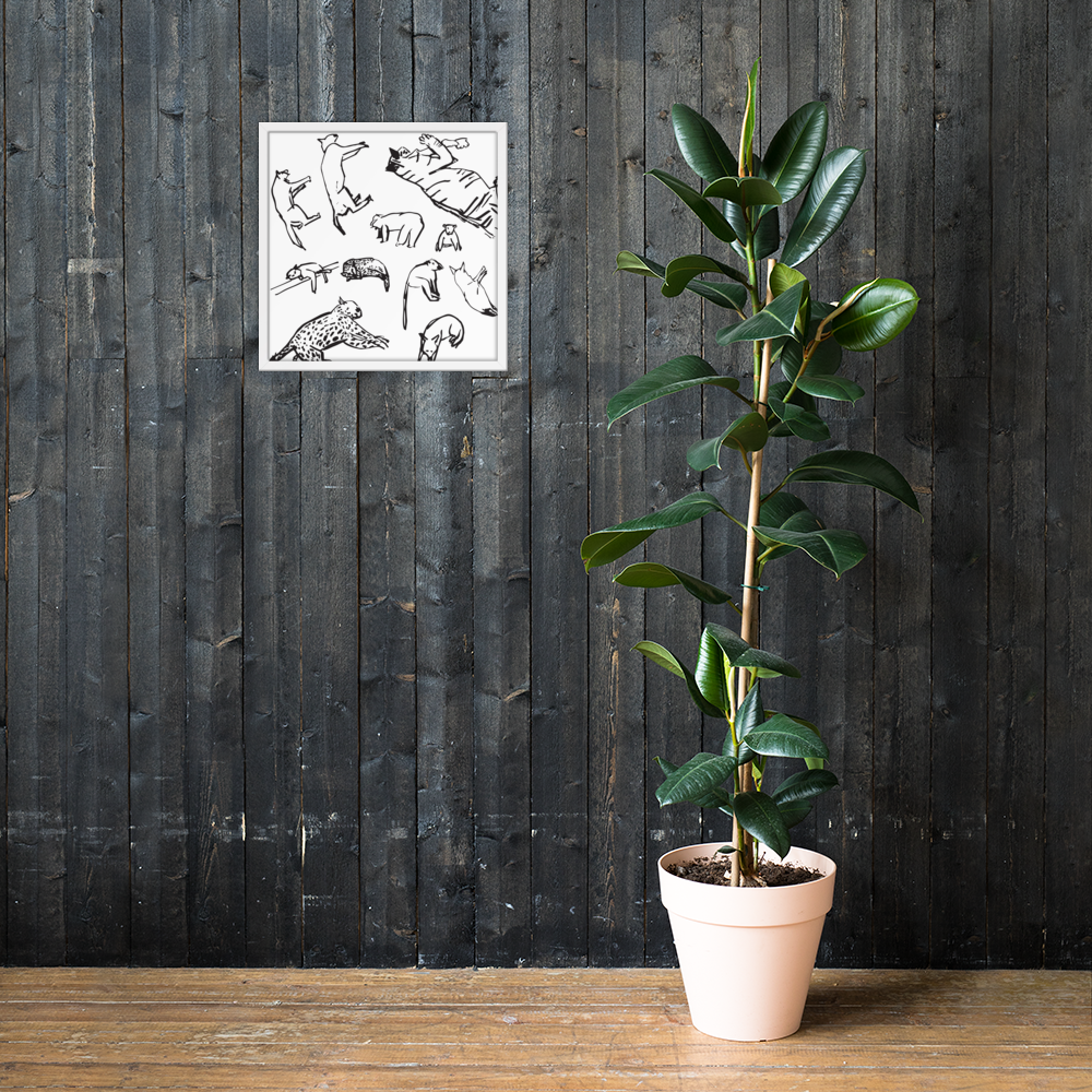 Animals | Framed Poster