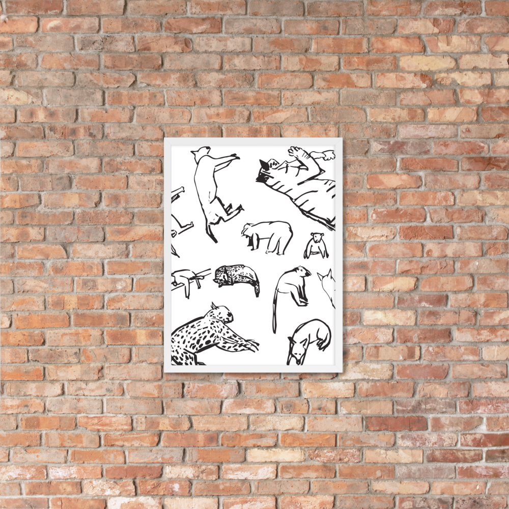 Animals | Framed Poster