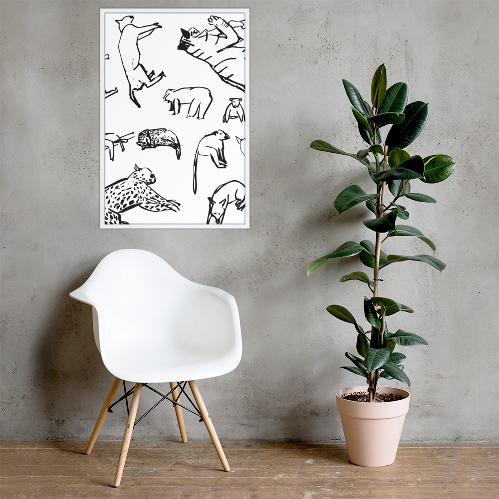 Animals | Framed Poster